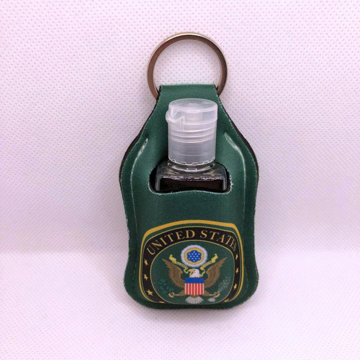 Army Hand Sanitizer Keychain/Lotion Keychain/Sunscreen Keychain