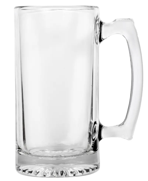 Walk-In Class: Glass Etched 24 oz Mug With Handle