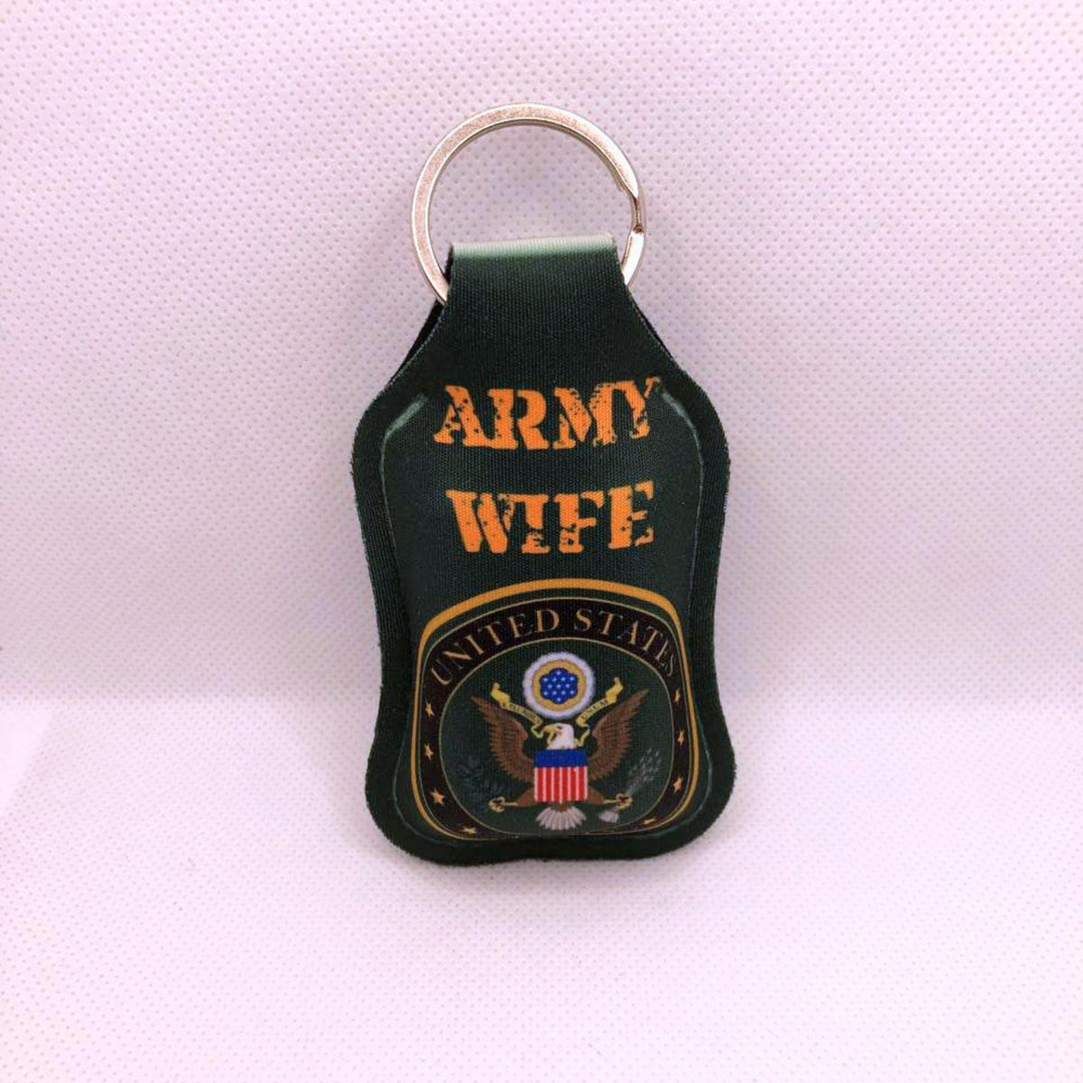Army Wife Hand Sanitizer Keychain/Lotion Keychain/Sunscreen Keychain