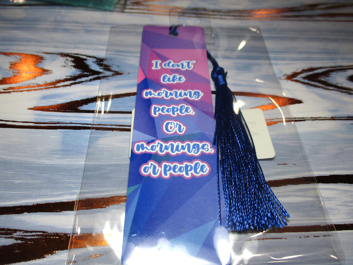 I Don't Like Mornings or People Bookmark