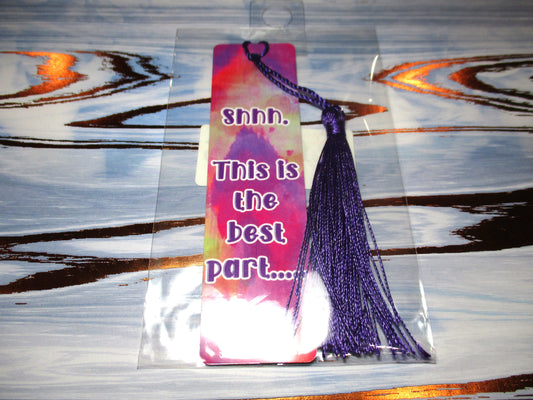 Shhhhhh bookmark