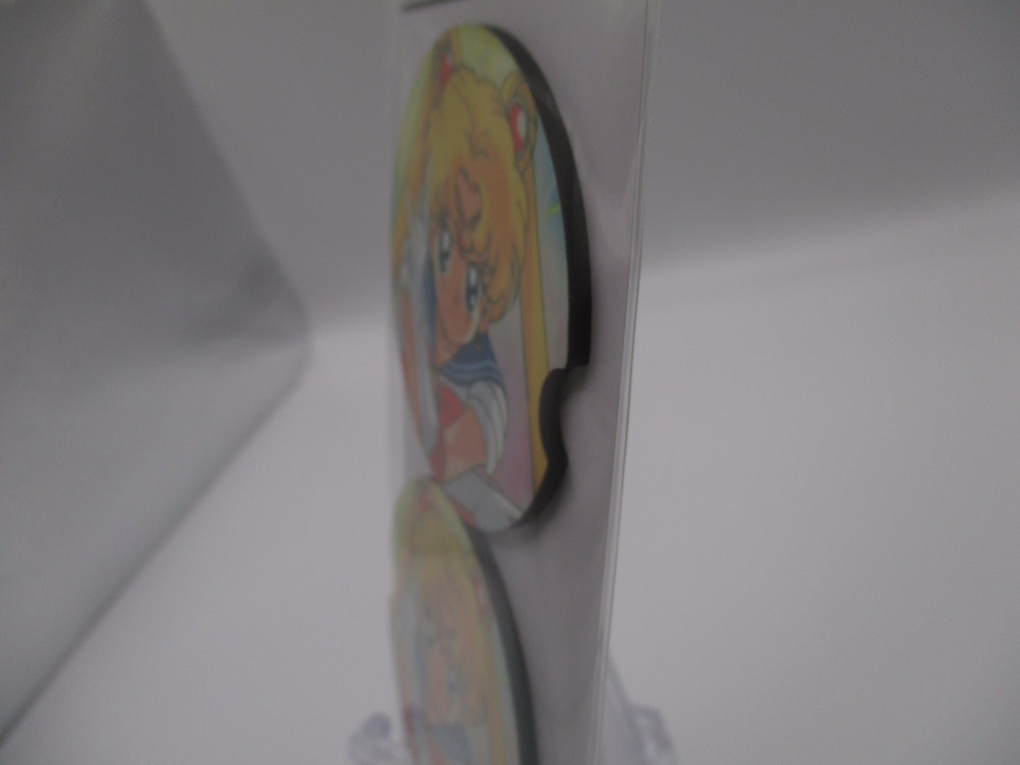2 MDF Car Coasters - Usagi Moon Princess