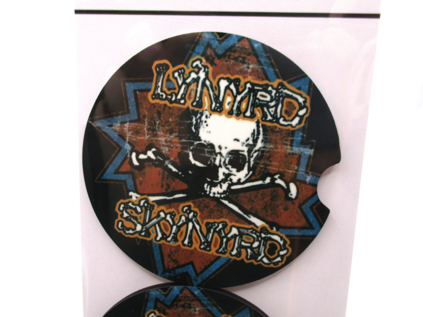 2 MDF Car Coasters - Lynyrd Skynyrd