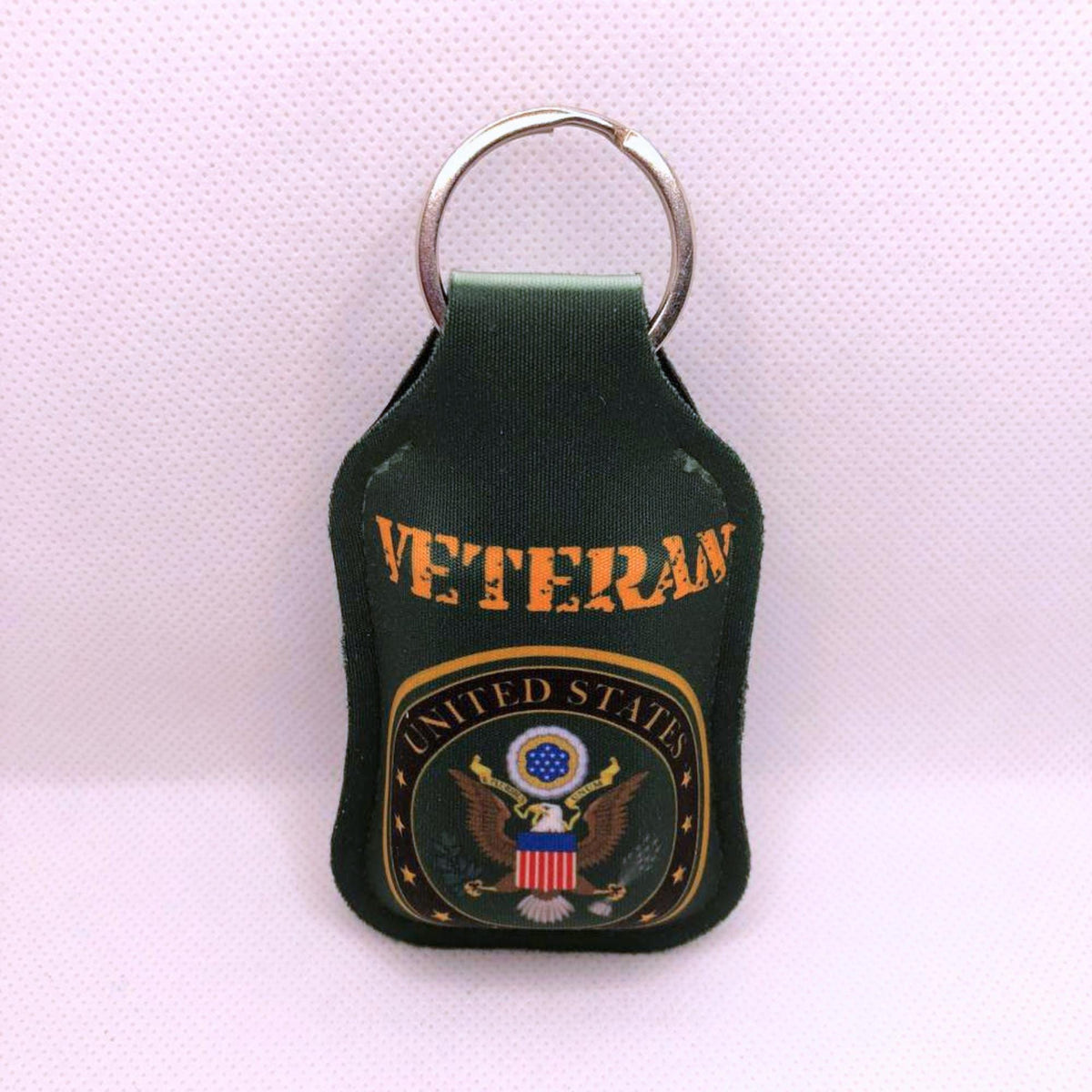 Army Veteran Hand Sanitizer Keychain/Lotion Keychain/Sunscreen Keychain