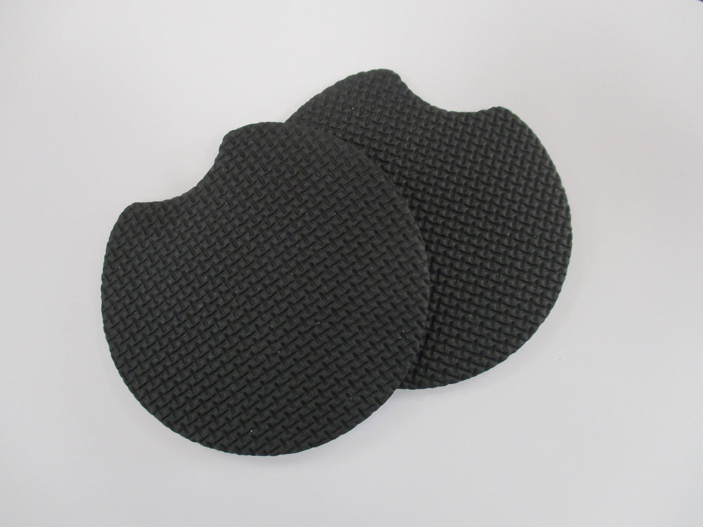 Set of 2 Absorbent Neoprene Rubber Car Coasters -  Sublimated Truck With Hearts